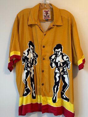 Rare Vintage 90s Mambo Australia Loud Shirt X-Large XL